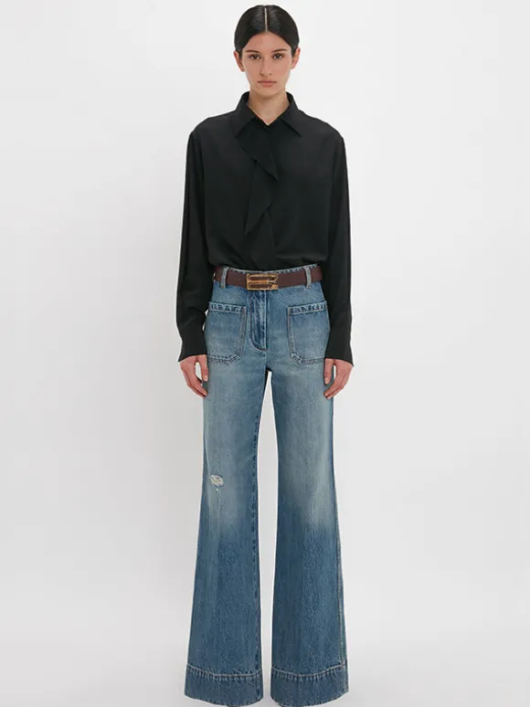 Alina Jean in Worn Blue Wash