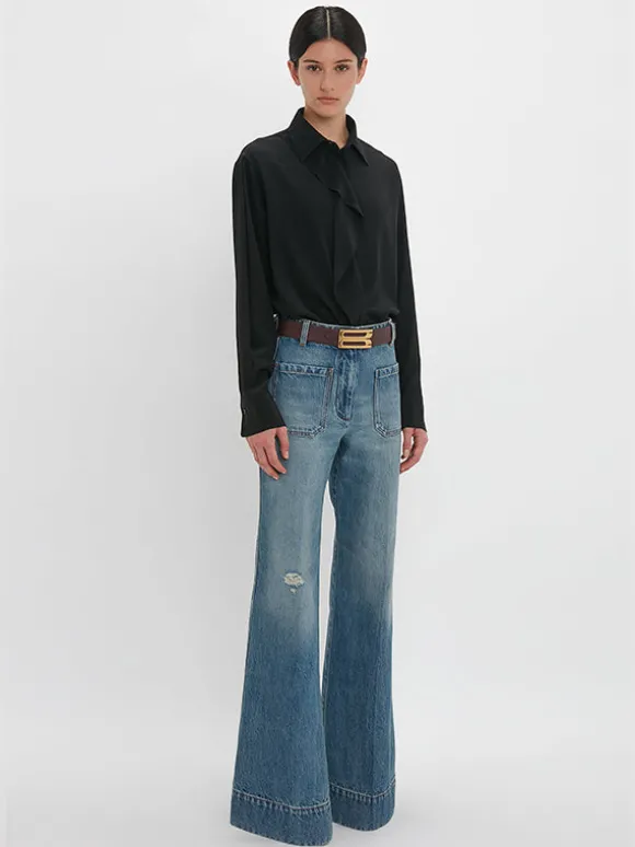 Alina Jean in Worn Blue Wash