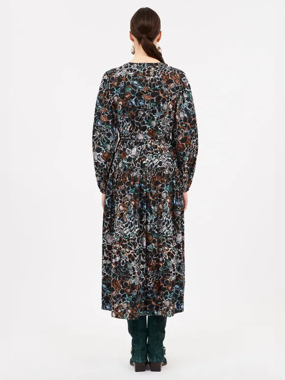 Aurelie Dress in Starling