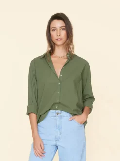 Beau Shirt in Green Army
