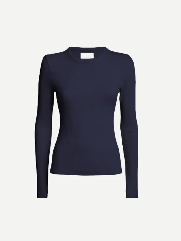 Bina Crewneck in Navy