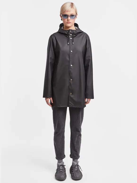 Black Lightweight Stockholm Raincoat