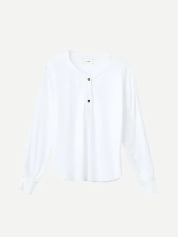 Brook Tee in White