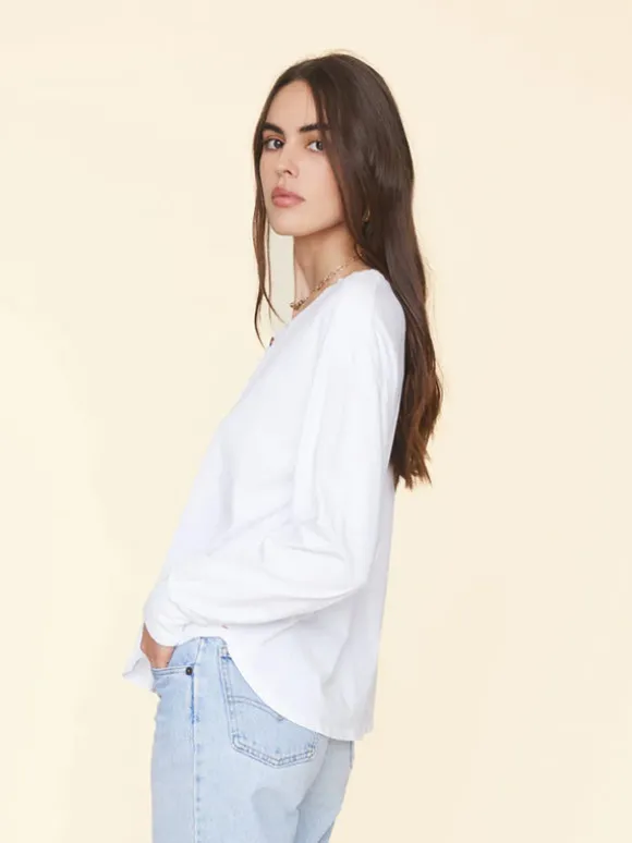 Brook Tee in White