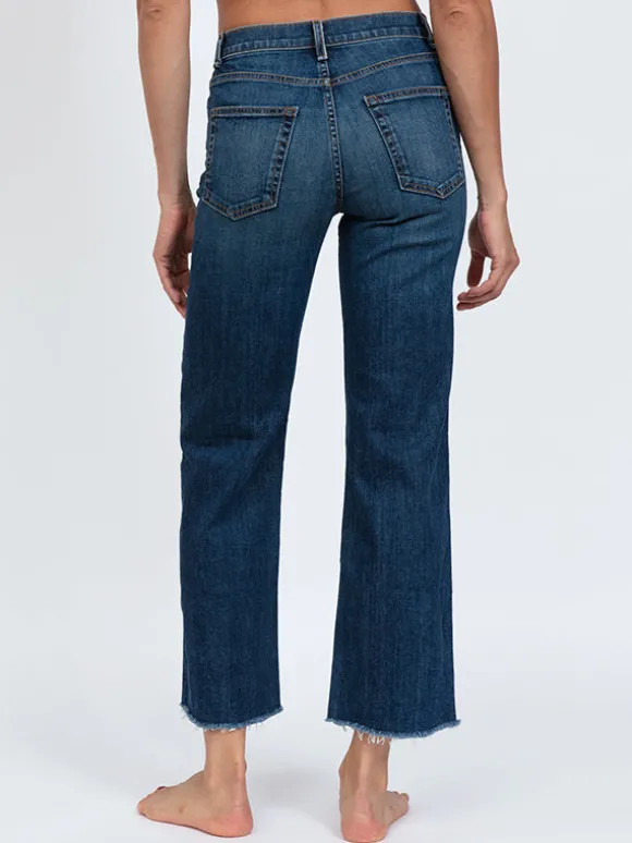 Crop wide Leg in Chevelle