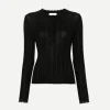 Delia Top in Noir