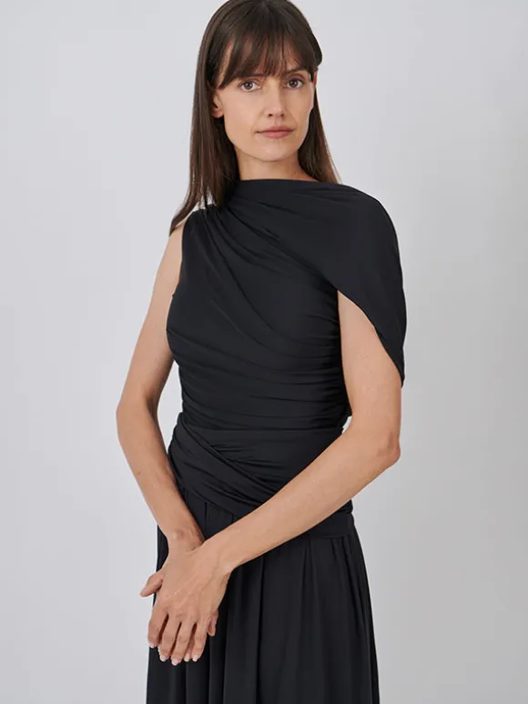 Delphi Dress in Black