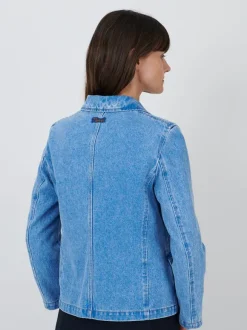Denim Jacket in Colbolt