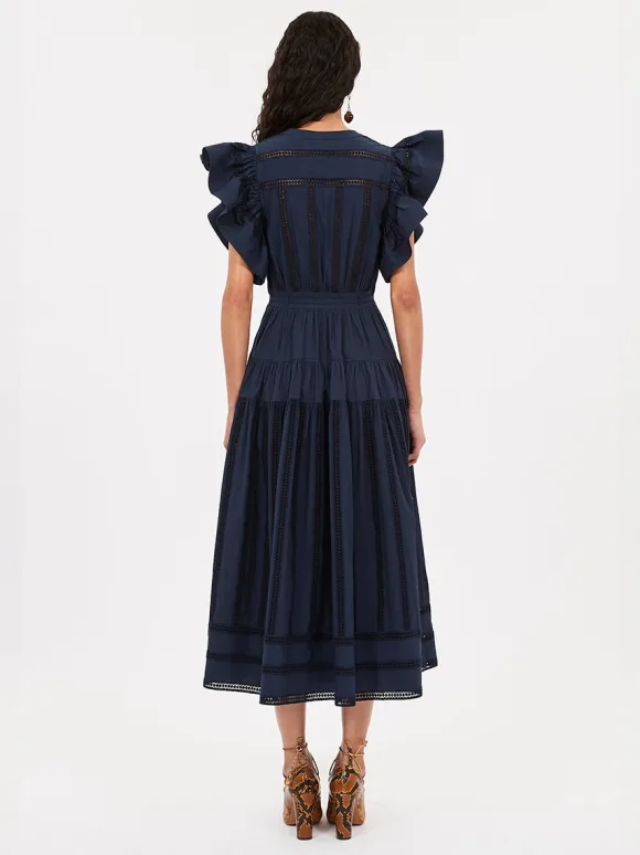 Emery Dress in Midnight