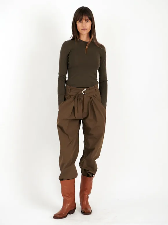 Erwin Pullover in Khaki