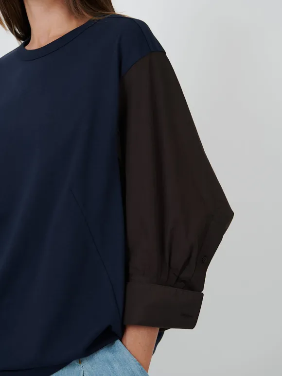 Heris T-Shirt in Navy