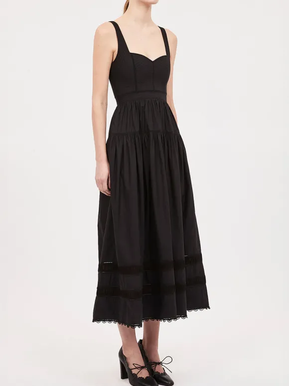 Isadora Dress in Noir