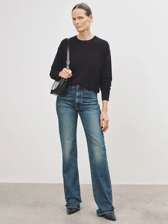 Itzel Sweater in Dark Navy