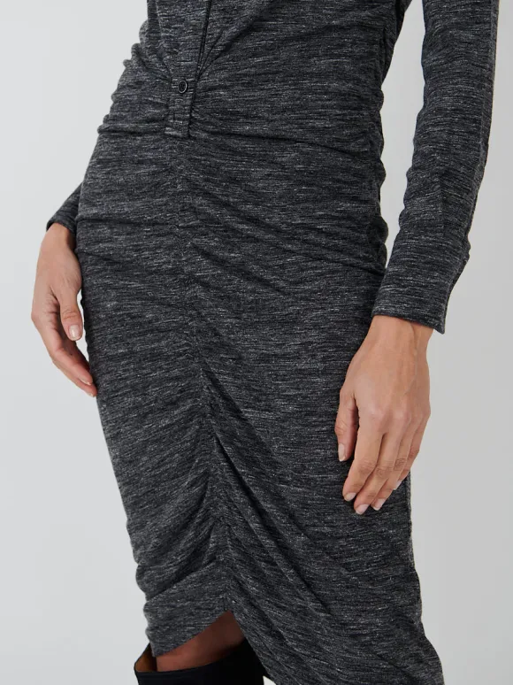 Ivalia Dress in Anthracite
