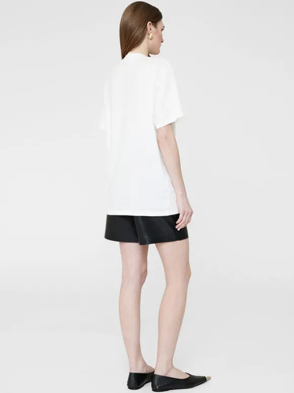 Lili Tee Letterman in Off White