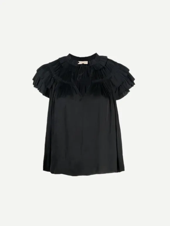 Liv Top in Noir