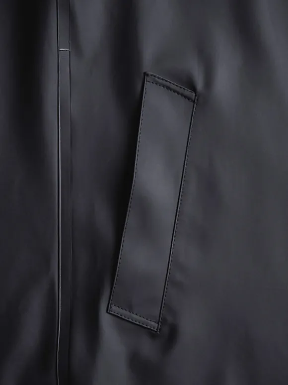 Long Black Stockholm Raincoat