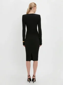 Long Sleeve T-Shirt Fitted in Black