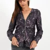 Majorie Top in Dark Plum