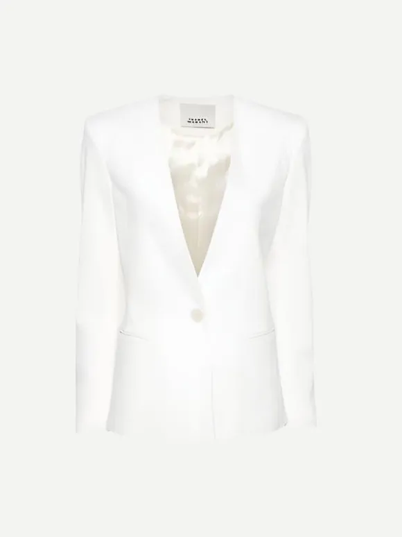 Manzil Jacket in White