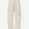 Marcelle Low Slung Cargo in Oyster
