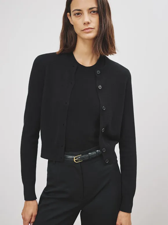 March Cardigan in Black