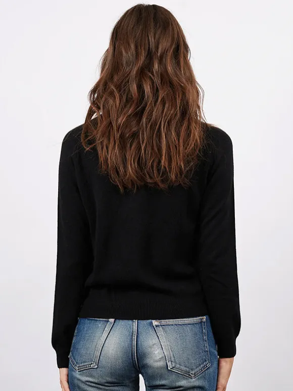 Mila Light Knit in Black