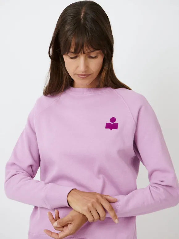 Milla Sweat Shirt in Lilac/Purple