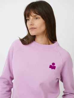 Milla Sweat Shirt in Lilac/Purple