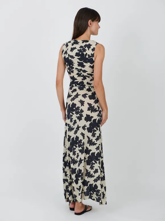 Natalia Dress in Moonflower