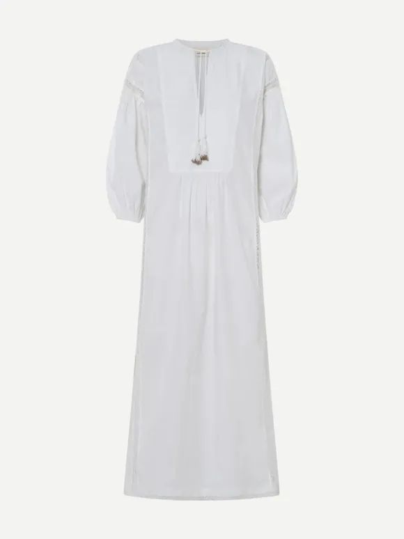 Nephele Dress in White