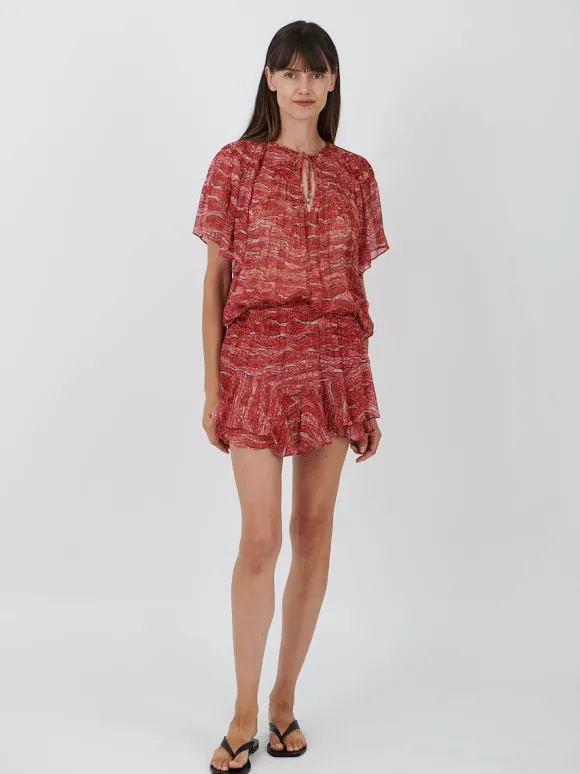 Neslya Top in Red