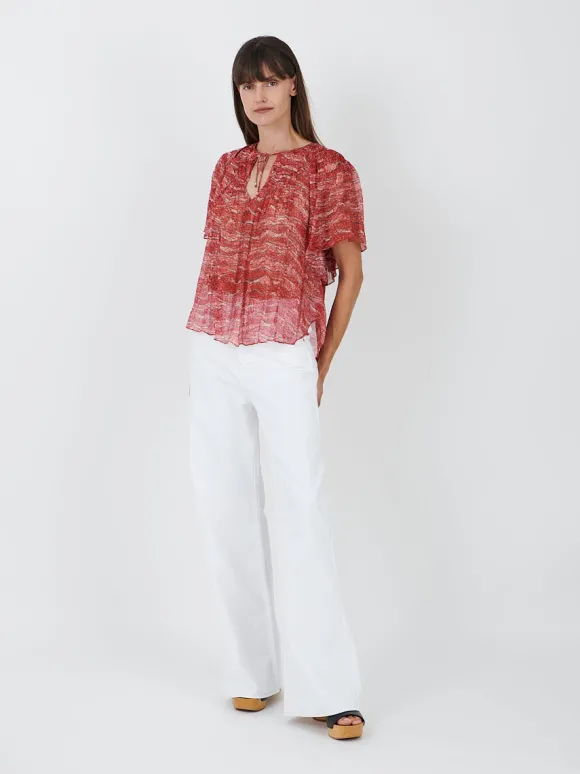 Neslya Top in Red