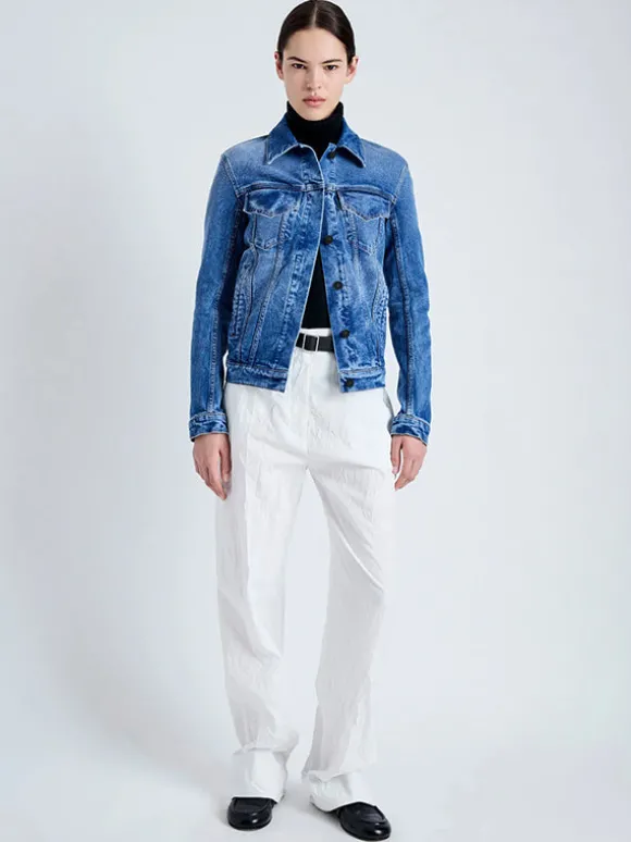 Newman Jacket in Medium Blue