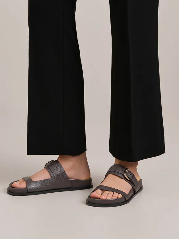 Prince Sandal in Graphite