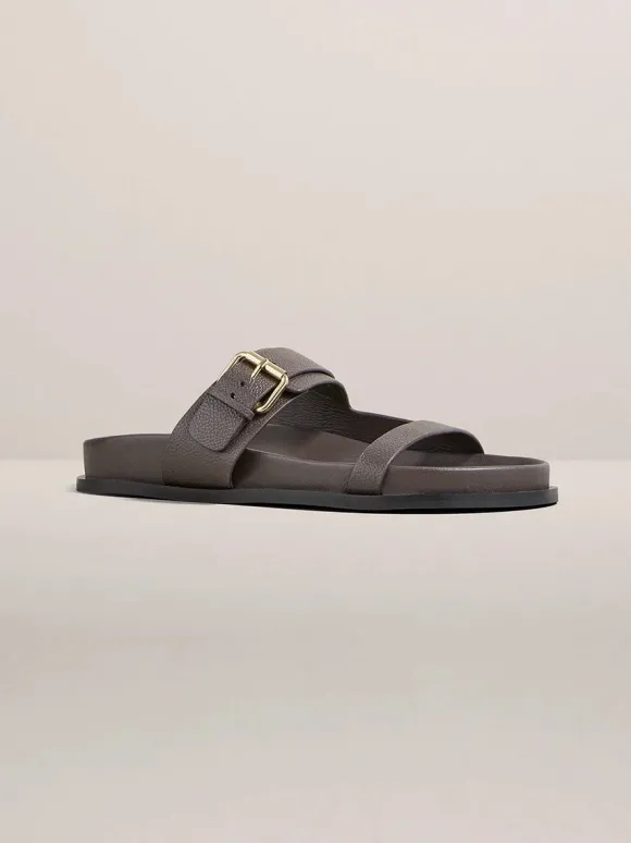 Prince Sandal in Graphite