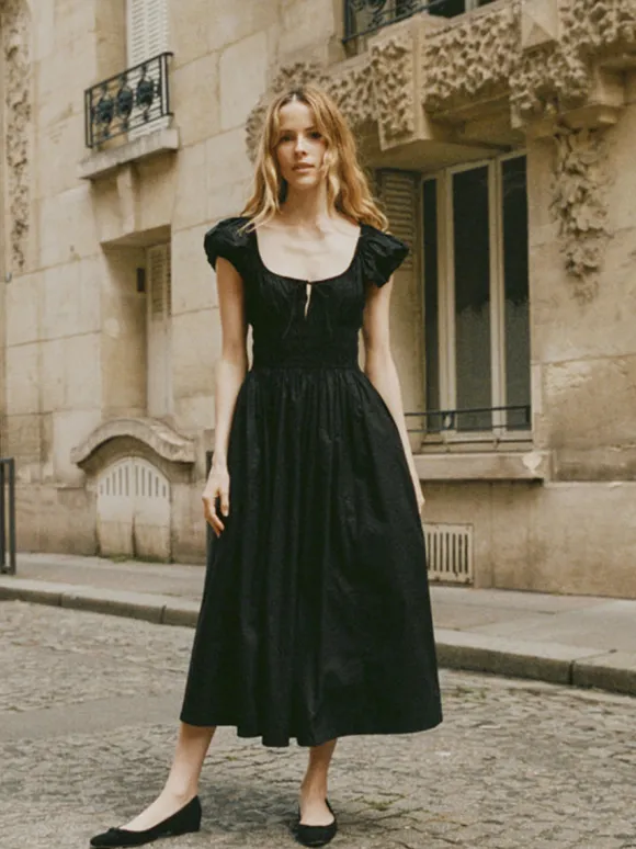 Quinn Dress in Black