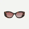 Rennes Sunglasses in Dark Tortoise