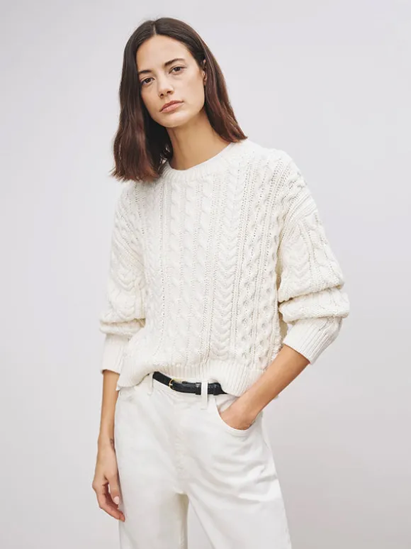 Rory Sweater in Ivory