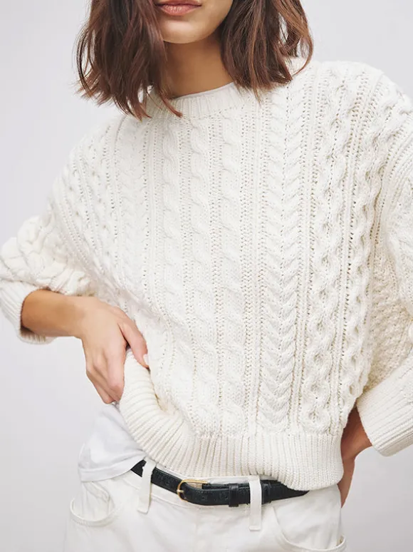 Rory Sweater in Ivory