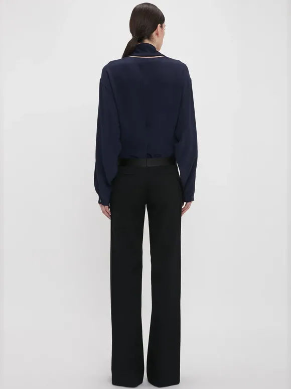 Side Panel Trouser in Black