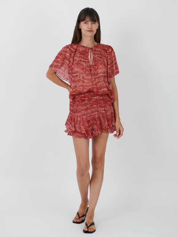 Sornel Shorts in Red
