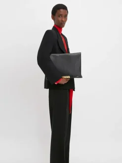 Square Shoulder Jacket in Black