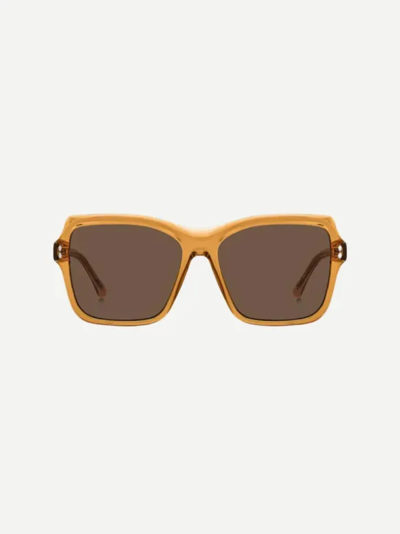 Square Sunglasses in Orange
