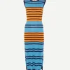 Stripe Knit Dress in Multi