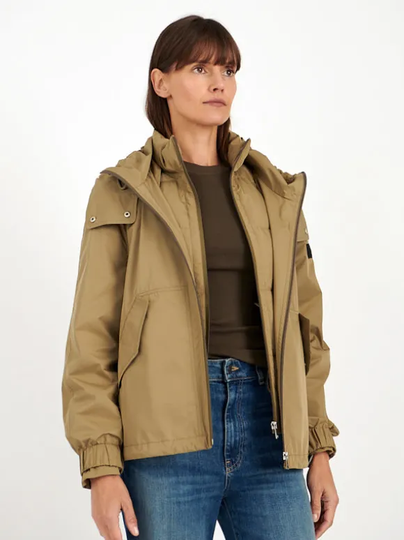 Technical Short Jacket in Bambou
