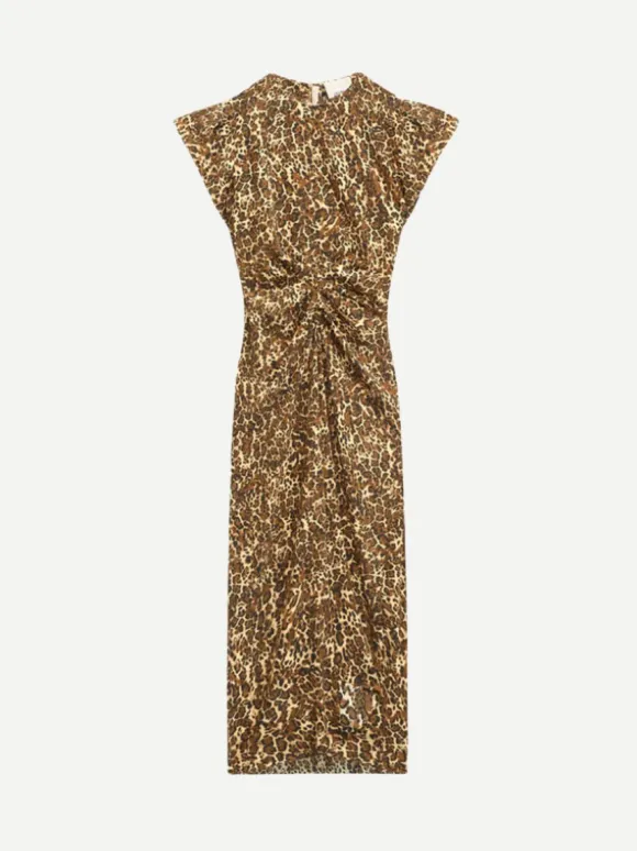Terena Dress in Leopard