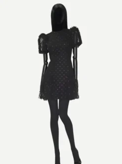 The Thank You Very Sweetly Dress in Black