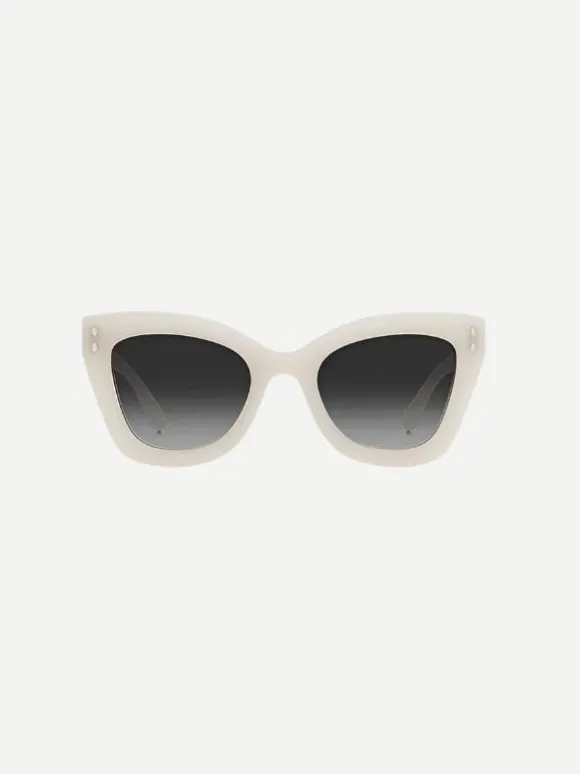 Trendy Sunglasses in Ivory