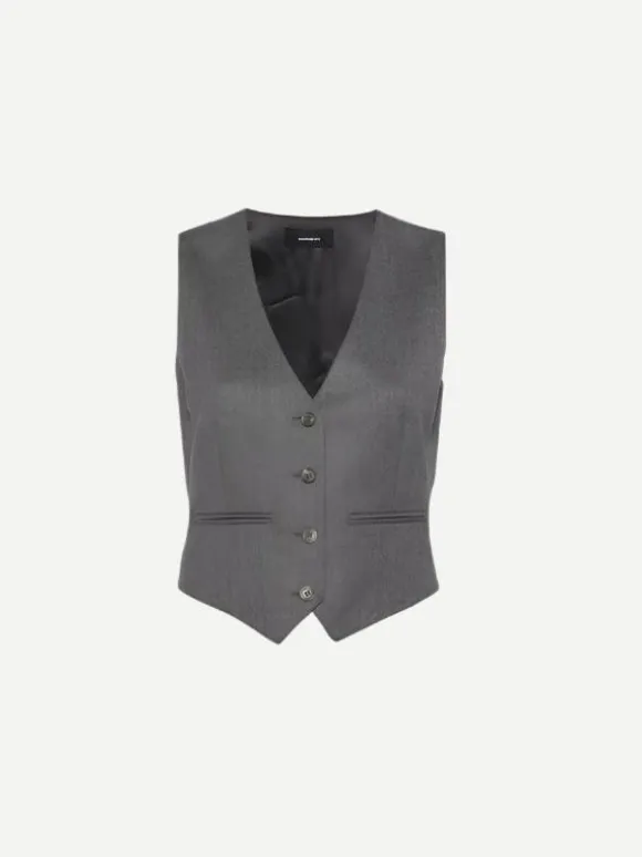 Waistcoat in Charcoal